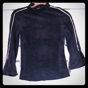 Dark blue Corduroy top